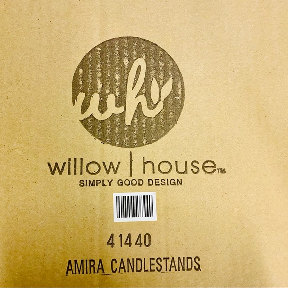 SLAH/WH NIB Amira Candlestands Set of 3 Absolutely Gorgeous! - Picture 3 of 7